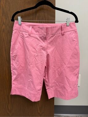 adidas Women’s Pink Knee-Length Bermuda Shorts